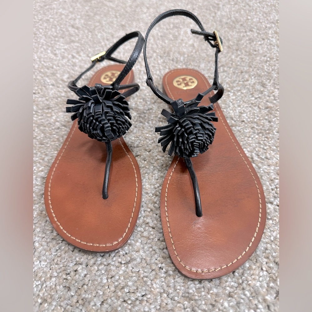 Tory Burch cherilyn pom pom sandals